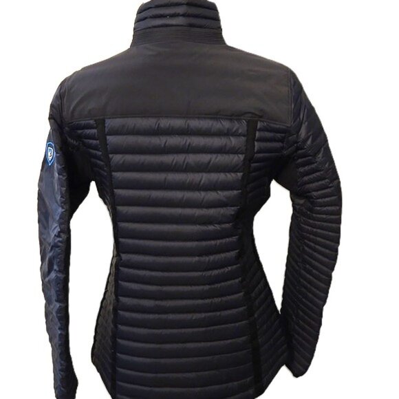 KUHL SPYFIRE WOMEN'S DOWN JACKET RAVEN (BLACK) SMALL RIPSTOP ABRASION RESISTANT - Picture 9 of 16